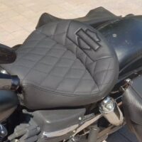 bequemes Motorradfahren Harley Davidson Softail