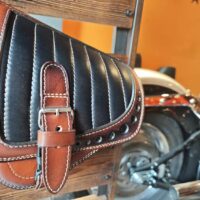 Custom Solo-Schwingentasche für Harley-Davidson, Indian, chopper