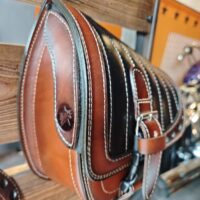 Custom Solo-Schwingentasche für Harley-Davidson, Indian, chopper