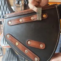 Custom Solo-Schwingentasche für Harley-Davidson, Indian, chopper