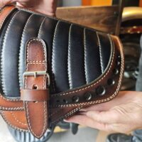 Custom Solo-Schwingentasche für Harley-Davidson, Indian, chopper
