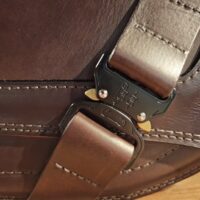 Solo-Satteltasche für Harley-Davidson schwarz