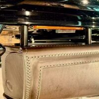 Solo-Satteltasche für Harley-Davidson Braun