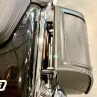 Solo-Satteltasche für Harley-Davidson schwarz