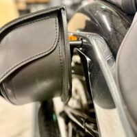 Solo-Satteltasche für Harley-Davidson schwarz