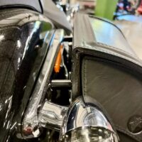 Solo-Satteltasche für Harley-Davidson schwarz